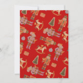 Uitnodiging voor feestelijke kerstborrel Flat Jing (Achterkant)