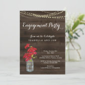 Uitnodiging voor feestelijke kerstfeestdagen (Staand voorkant)