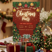 Uitnodiging voor feestelijke kerstparty