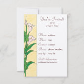 uitnodiging voor feestelijke kunst (Achterkant)