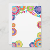 Uitnodiging voor feestelijke verlovingspartij Mexi (Achterkant)