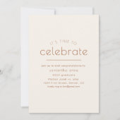 Uitnodiging voor Feestelijke Viering (Voorkant)