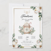 Uitnodiging voor Feestelijke VriendenKerst Feest U (Voorkant)