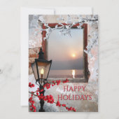 Uitnodiging voor feestelijke winterfeestdagen (Voorkant)