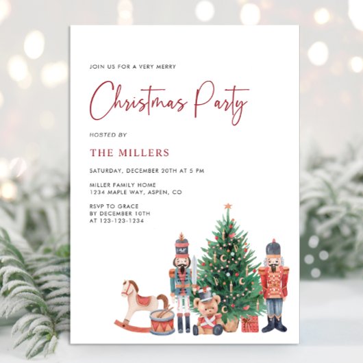 Uitnodiging voor feestelijke winterkerstfeestdagen