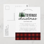 Uitnodiging voor feestfeest in Roestland (Voorkant / Achterkant)