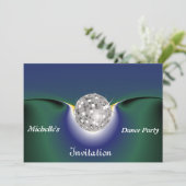 Uitnodiging voor feestje (Staand voorkant)