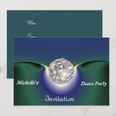 Uitnodiging voor feestje (Voorkant / Achterkant)