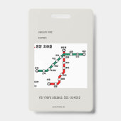 Uitnodiging voor Feestje Badge (Achterkant)