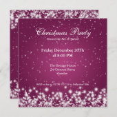 Uitnodiging voor feestje Elegante schittering Aang (Voorkant / Achterkant)