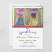 UITNODIGING VOOR FEESTJE OP DE RODE BANK IN HET PA (Voorkant)