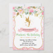 Uitnodiging voor feiale verjaardagsfeestdag (Voorkant)