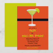 uitnodiging voor Fiesta Birthday Party (Voorkant / Achterkant)