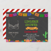 uitnodiging voor Fiesta lingerie (Voorkant / Achterkant)