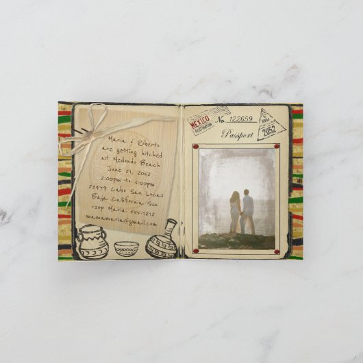 Uitnodiging voor Fiesta Paspoort (Binnen)