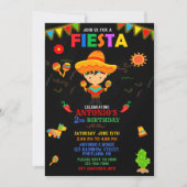 uitnodiging voor Fiesta-verjaardag (Voorkant)