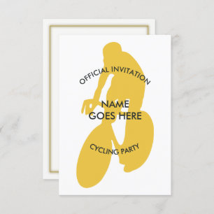  uitnodiging voor fietsen