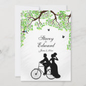 Uitnodiging voor fietsweddenschappen (Voorkant)