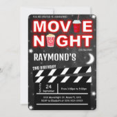 Uitnodiging voor filmavond (Voorkant)