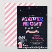 Uitnodiging voor filmfeestdag (Voorkant / Achterkant)