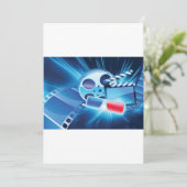 Uitnodiging voor filmfilms (Staand voorkant)