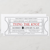  uitnodiging voor filmkaartjes (Voorkant / Achterkant)