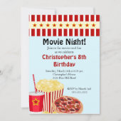 Uitnodiging voor filmliefdadigheidsfeest (Voorkant)