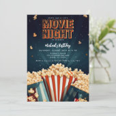 Uitnodiging voor filmliefdadigheidsfeest (Staand voorkant)