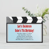 Uitnodiging voor filmliefdadigheidsfeest (Staand voorkant)