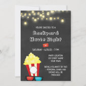 Uitnodiging voor filmNight Party (Voorkant)