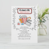 Uitnodiging voor films (Staand voorkant)