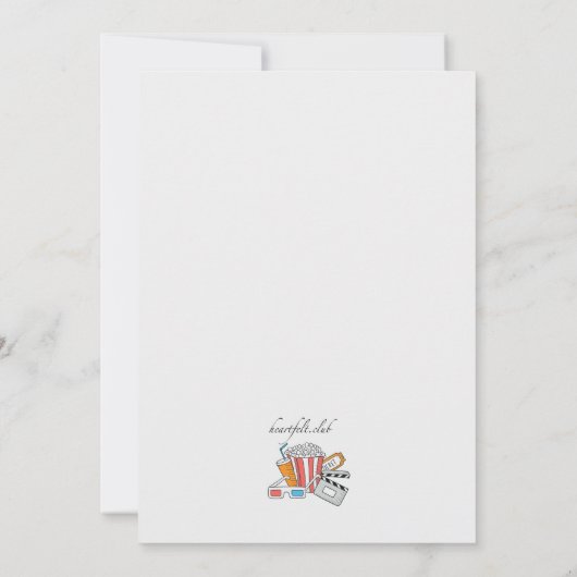 Uitnodiging voor films (Achterkant)