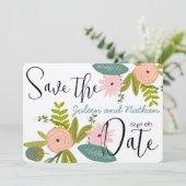 Uitnodiging voor flora en fauna BEWAART DE DATUM (Staand voorkant)