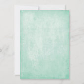 uitnodiging voor Floral en Leaves (5 x 7) (Achterkant)