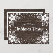 Uitnodiging voor Floral-kerstfeestdagen in Oostenr (Voorkant / Achterkant)