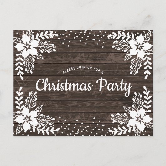 Uitnodiging voor Floral-kerstfeestdagen in Oostenr (Voorkant)