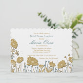 Uitnodiging voor Flower Power (Staand voorkant)