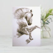 Uitnodiging voor fokpaarden (Staand voorkant)