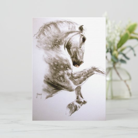 Uitnodiging voor fokpaarden (Staand voorkant)