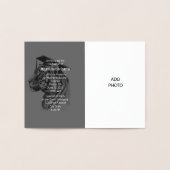 Uitnodiging voor Folie van Unieke Afstuderen Aanko (Binnen)