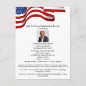 Uitnodiging voor fondsenwerving in het kader van p (Voorkant)