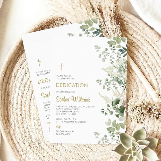 Uitnodiging voor Forest Greenery Dedication