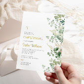 Uitnodiging voor Forest Greenery-doop