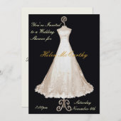 Uitnodiging voor formele weduwenwedstrijd (Voorkant / Achterkant)