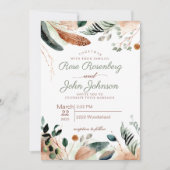 Uitnodiging voor forsbruiloft (Voorkant)