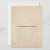 Uitnodiging voor foto-album jubileumfeestje (Achterkant)