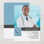 Uitnodiging voor foto van zorgverlener (Voorkant / Achterkant)