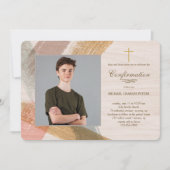 Uitnodiging voor fotobevestiging van penseelstreke (Voorkant)