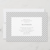 Uitnodiging voor fotografie met gebluste typografi (Achterkant)