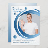 Uitnodiging voor foto's van het eindexamenfeest va (Voorkant / Achterkant)